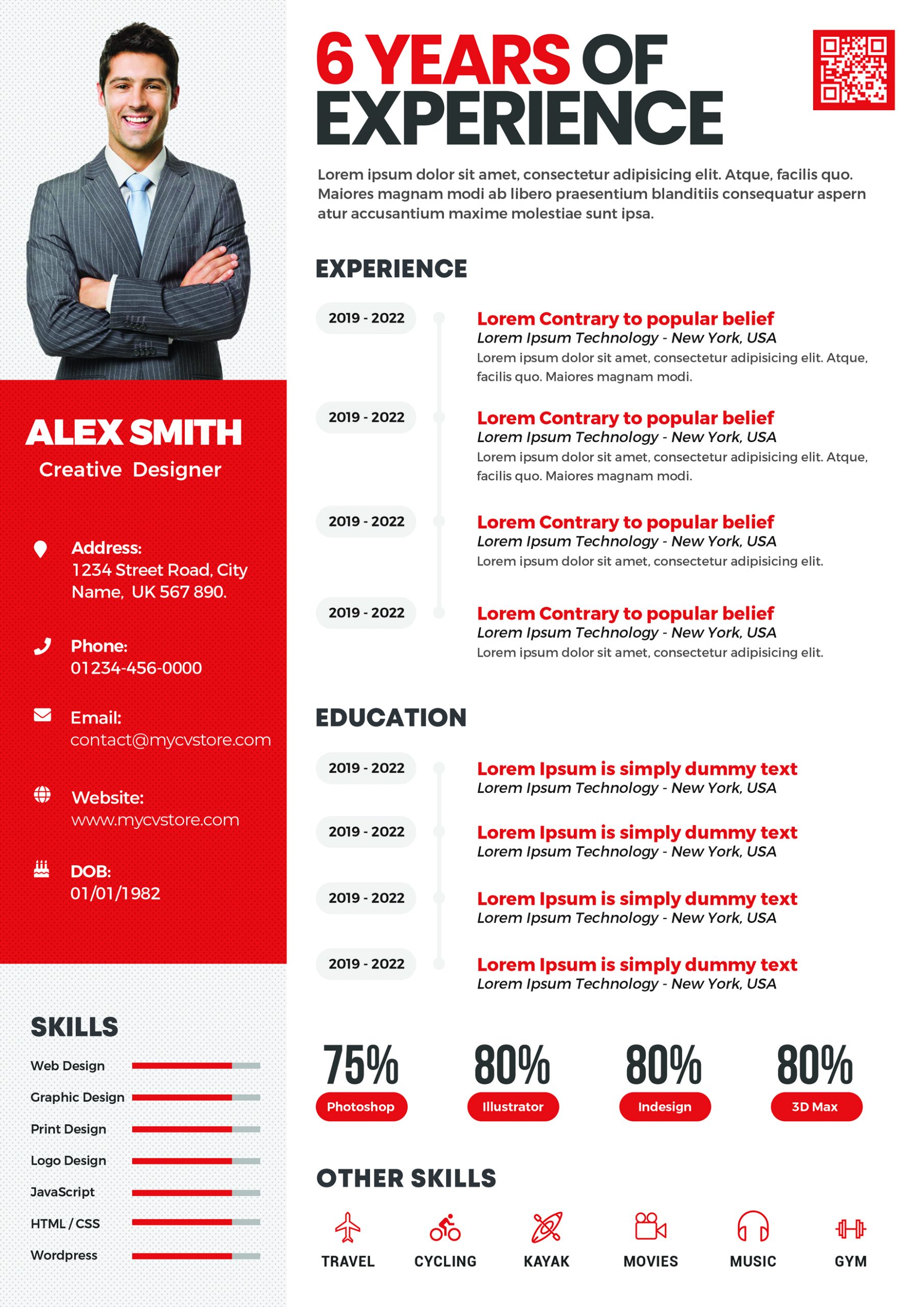 Professional Services Manager Resume Modern & Professional Cv/Resume