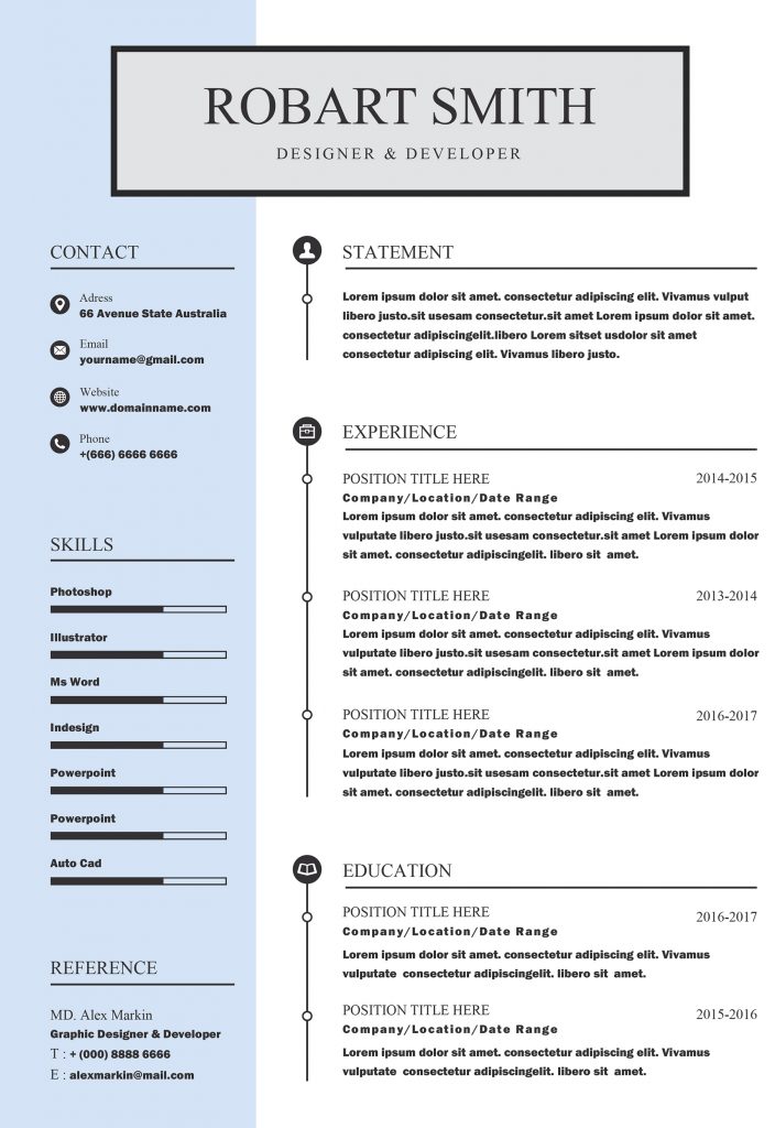 Professional Technical Resume - Modern & Professional Cv/Resume ...