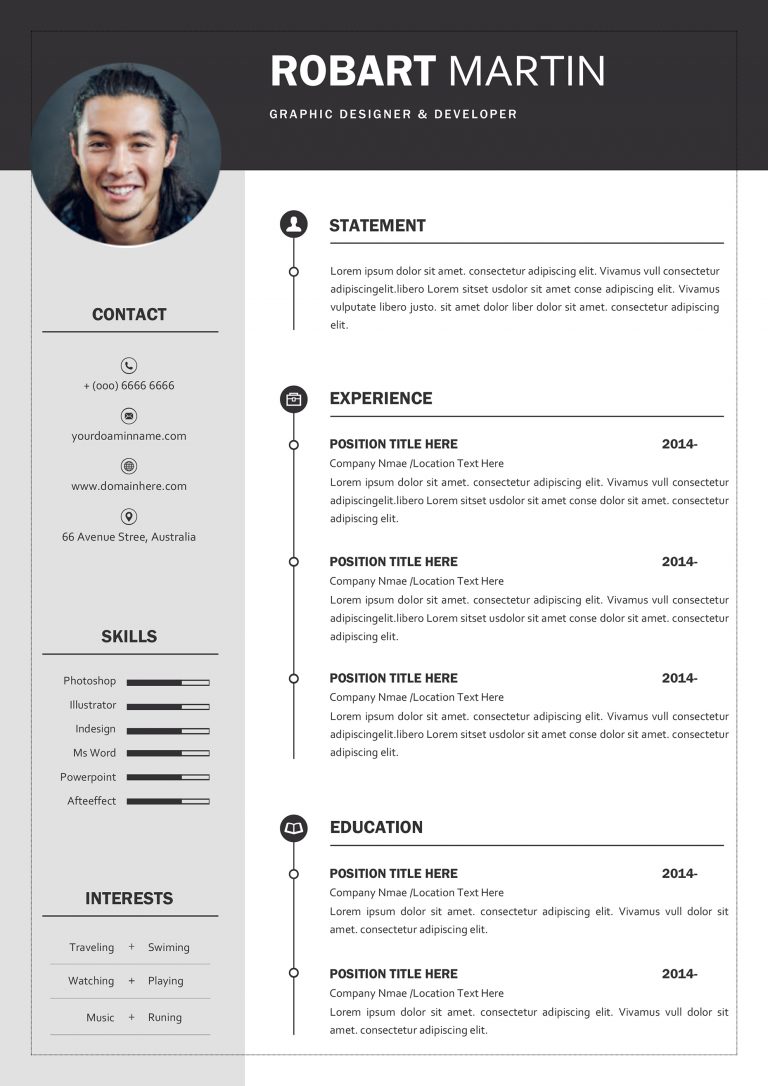 High School Teacher Resume - Modern & Professional Cv/Resume Templates ...