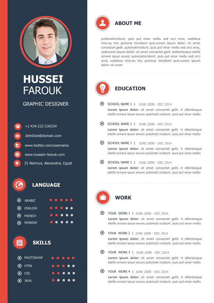 Professional Web Developer Resume - Modern & Professional Cv/Resume ...