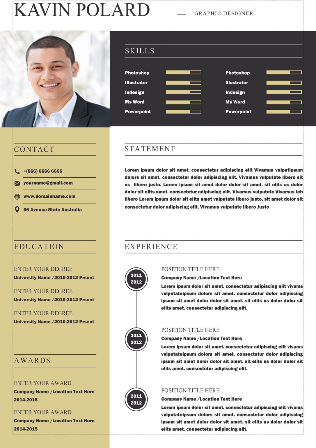 Professional Agricultural Resume - Modern & Professional Cv/Resume ...